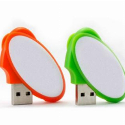 USB-Флешка на 16Gb овальная с логотипом